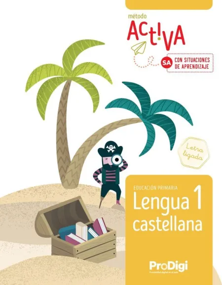 Lengua Castellana 1 Letra Ligada- Nuevo Activa (Sa)-Prodigi