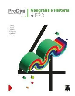 Cuaderno Geografía e Historia 4 eso. Prodigi