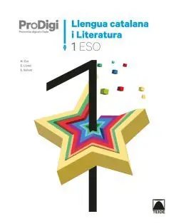 Quadern Prodigi. Llengua Catalana I Literatura 1 eso