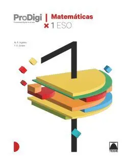 Cuaderno Matemáticas 1 eso. Prodigi