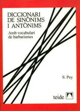 Diccionari de Sinonims I Antonims