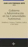 Gobierno y Administración en las Comunidades Autónomas, Andalucía, Canarias, Cat