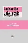Legislación Universitaria. Normativa General y Autonómica (11ª Edición, Actualizada 2008)