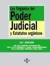 Ley Orgánica del Poder Judicial y Estatutos Orgánicos (24ª Edición)