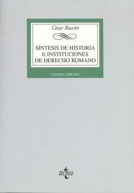 Síntesis de Historia e Instituciones de Derecho Romano (4ª Ed. )