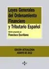 Leyes Generales del Ordenamiento Financiero y Tributario Español