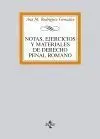 Notas, Ejercicios y Materiales de Derecho Penal Romano