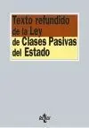 Texto Refundido de la Ley de Clases Pasivas del Estado