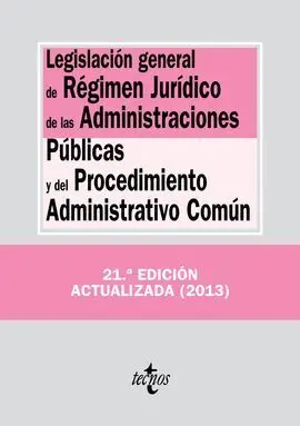 Legislación General de Régimen Jurídico de las Administracioes