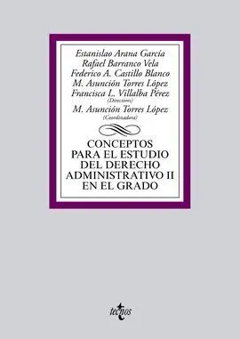 Conceptos para el Estudio del Derecho Administrativo Ii en el Grado