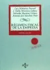 Régimen Fiscal de la Empresa