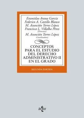 Conceptos para el Estudio de Derecho Administrativo Ii en el Grado