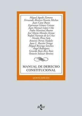 Manual de Derecho Constitucional