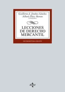 Lecciones de Derecho Mercantil (17ª Ed. )