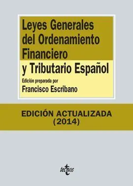 Leyes Generales del Ordenamiento Financiero y Tributario Español