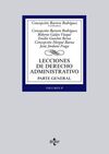 LECCIONES DE DERECHO ADMINISTRATIVO. PARTE GENERAL. VOLUMEN II