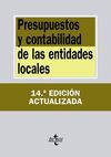 PRESUPUESTOS Y CONTABILIDAD DE LAS ENTIDADES LOCALES