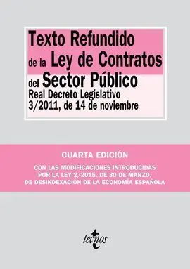 Texto Refundido de la Ley de Contratos del Sector Público