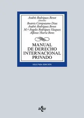 Manual de Derecho Internacional Privado