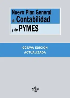 Nuevo Plan General de Contabilidad y de Pymes. 8ª Ed. 2017