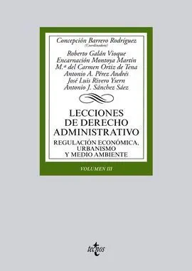Lecciones de Derecho Administrativo. Volumen Iii.