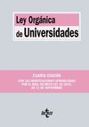 LEY ORGÁNICA DE UNIVERSIDADES