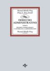 DERECHO ADMINISTRATIVO. TOMO II. RÉGIMEN JURÍDICO BÁSICO Y CONTROL DE LA ADMINISTRACIÓN