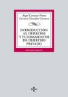 INTRODUCCIÓN AL DERECHO Y FUNDAMENTOS DE DERECHO PRIVADO