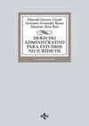 DERECHO ADMINISTRATIVO PARA ESTUDIOS NO JURÍDICOS