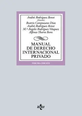 Manual de Derecho Internacional Privado (3ª Ed. 2016)