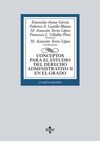 CONCEPTOS PARA EL ESTUDIO DEL DERECHO ADMINISTRATIVO II EN EL GRADO. 4ª ED. 2016