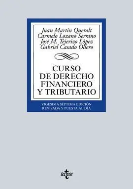 Curso de Derecho Financiero y Tributario (27ª Ed. 2016)