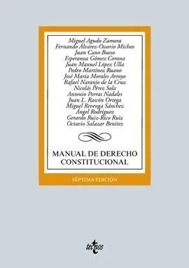 Manual de Derecho Constitucional. 7ª Ed. 2016