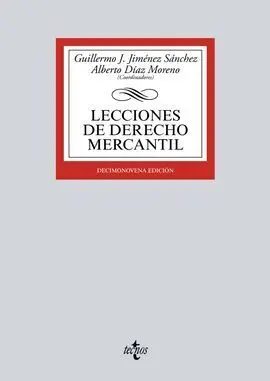 Lecciones de Derecho Mercantil