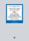LECCIONES DE DERECHO ADMINISTRATIVO. PARTE GENERAL.VOLUMEN I. 4ª ED. 2017