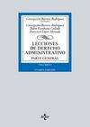 LECCIONES DE DERECHO ADMINISTRATIVO. PARTE GENERAL.VOLUMEN I. 4ª ED. 2017
