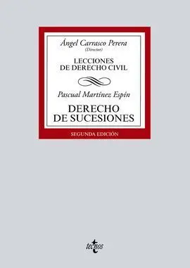 Derecho de Sucesiones. Lecciones de Derecho Civil. 2ª Ed 2016