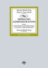 DERECHO ADMINISTRATIVO. TOMO I CONCEPTOS FUNDAMENTALES, FUENTES Y ORGANIZACIÓN