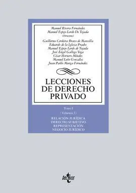 Lecciones de Derecho Privado