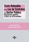 TEXTO REFUNDIDO DE LA LEY DE CONTRATOS DEL SECTOR PÚBLICO