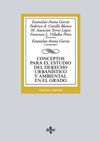 CONCEPTOS PARA EL ESTUDIO DEL DERECHO URBANÍSTICO Y AMBIENTAL EN EL GRADO