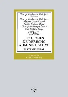 Lecciones de Derecho Administrativo. Parte General Vol. 2