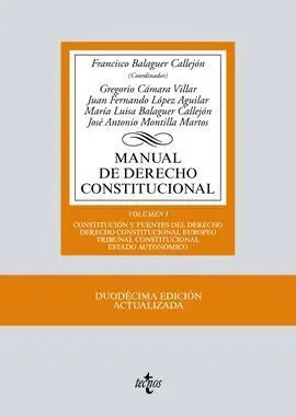 Manual de Derecho Constitucional. Vol. I