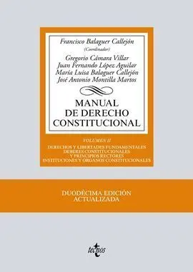 Manual de Derecho Constitucional. Vol. 2