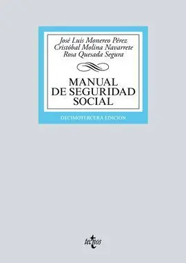 Manual de Seguridad Social. 13ª Ed. 2017