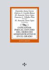 CONCEPTOS PARA EL ESTUDIO DEL DERECHO ADMINISTRATIVO II EN EL GRADO. 5ª ED. 2017