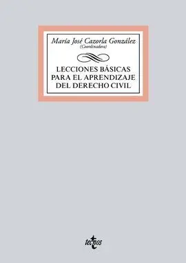 Lecciones Básicas para el Aprendizaje del Derecho Civil