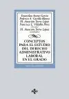 Conceptos para el Estudio del Derecho Administrativo Laboral en el Grado