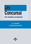LEY CONCURSAL. 14ª ED. 2018