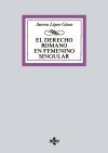 EL DERECHO ROMANO EN FEMENINO SINGULAR